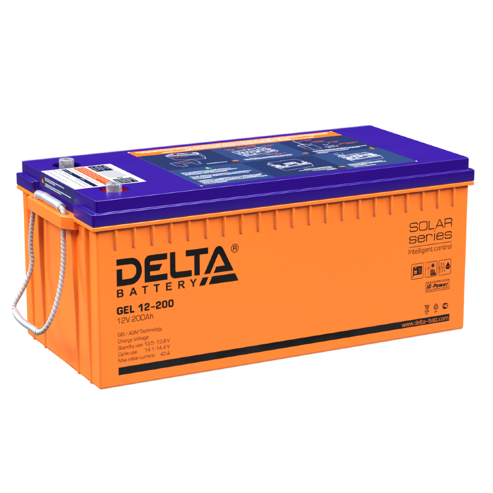 DELTA battery GEL 12-200