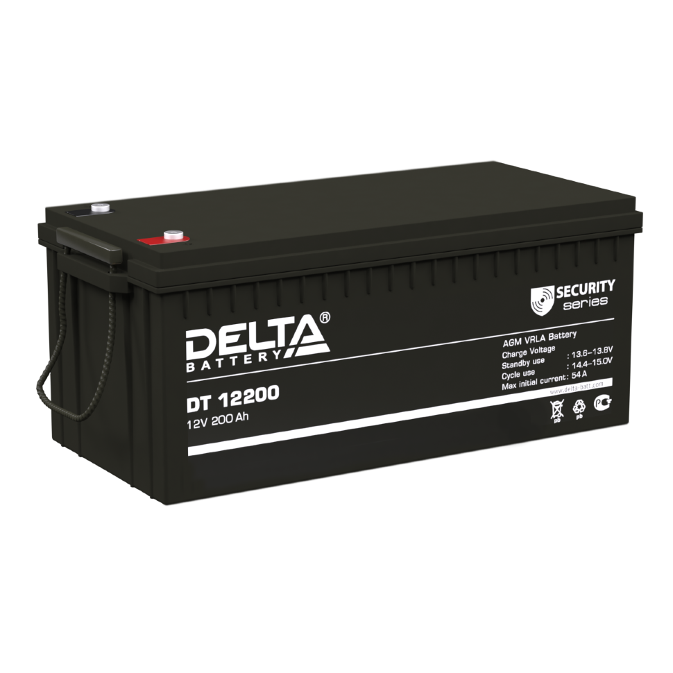DELTA DT 12-200 Свинцово-кислотный аккумулятор