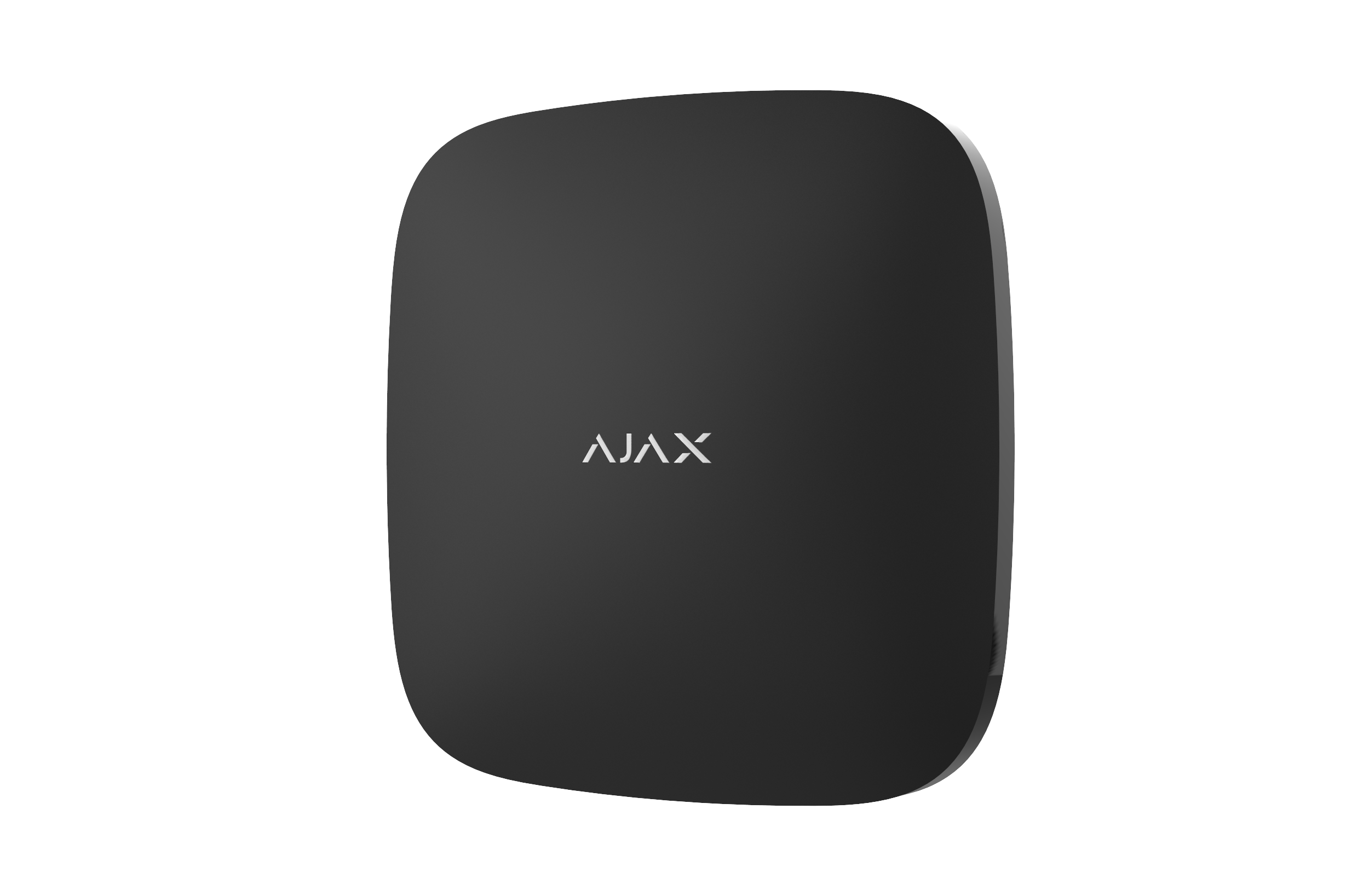 Все Ajax Hub Plus (B) Интеллектуальная централь - 4 канала связи (2SIM, 3G+Ethernet+WiFi) видеонаблюдения в магазине Vidos Group