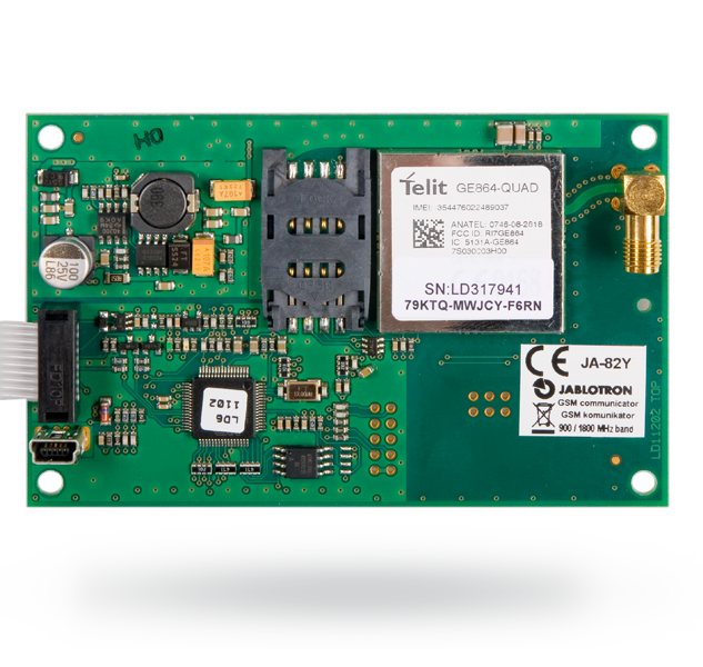 Все Jablotron OASIS JA-82Y коммуникатор GSM/GPRS для панелей управления видеонаблюдения в магазине Vidos Group