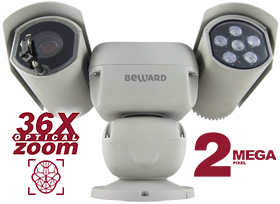 Купольная IP камера PTZ Beward B89R-2217Z36