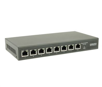 Коммутатор Ethernet OSNOVO SW-8D-1
