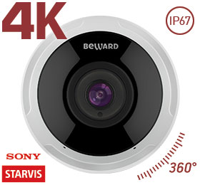 Панорамная IP камера Fisheye Beward SV6016FLM