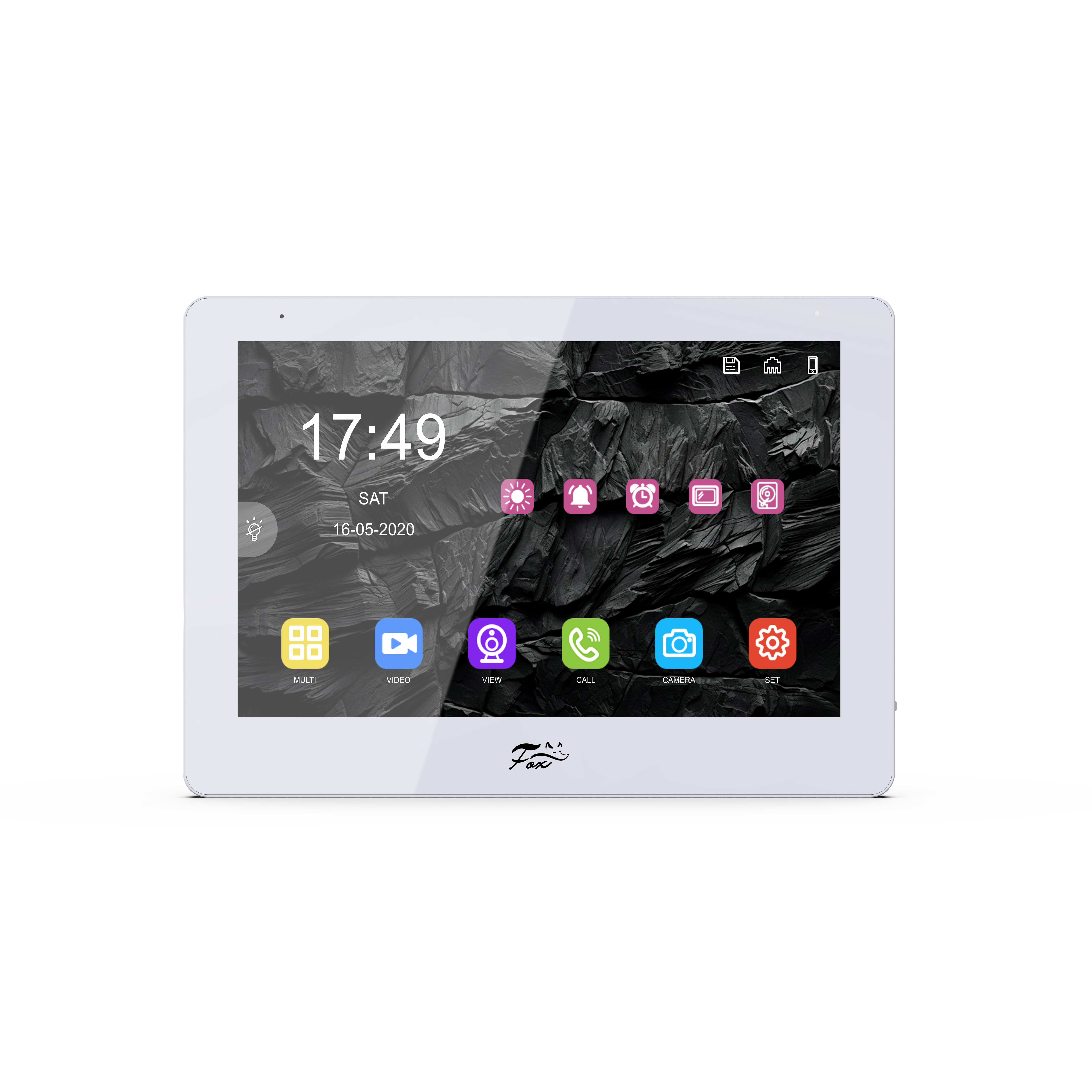 Все Fox FX-IVD800HBW (КАССИОПЕЯ 8W) гибридный MHD/IP-домофон  видеонаблюдения в магазине Vidos Group