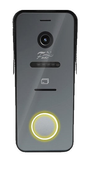 Все Fox FX-CP38A (Графит) вызывная AHD видео панель (1080p) + считыватель Mifare видеонаблюдения в магазине Vidos Group
