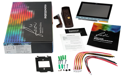 Все Fox FX-HVD70M-KIT V2 (ТОПАЗ 7B) к-т видеодомофон FX-HVD70M (7"LCD) и вызывная панель FX-CP25 (1080p) видеонаблюдения в магазине Vidos Group