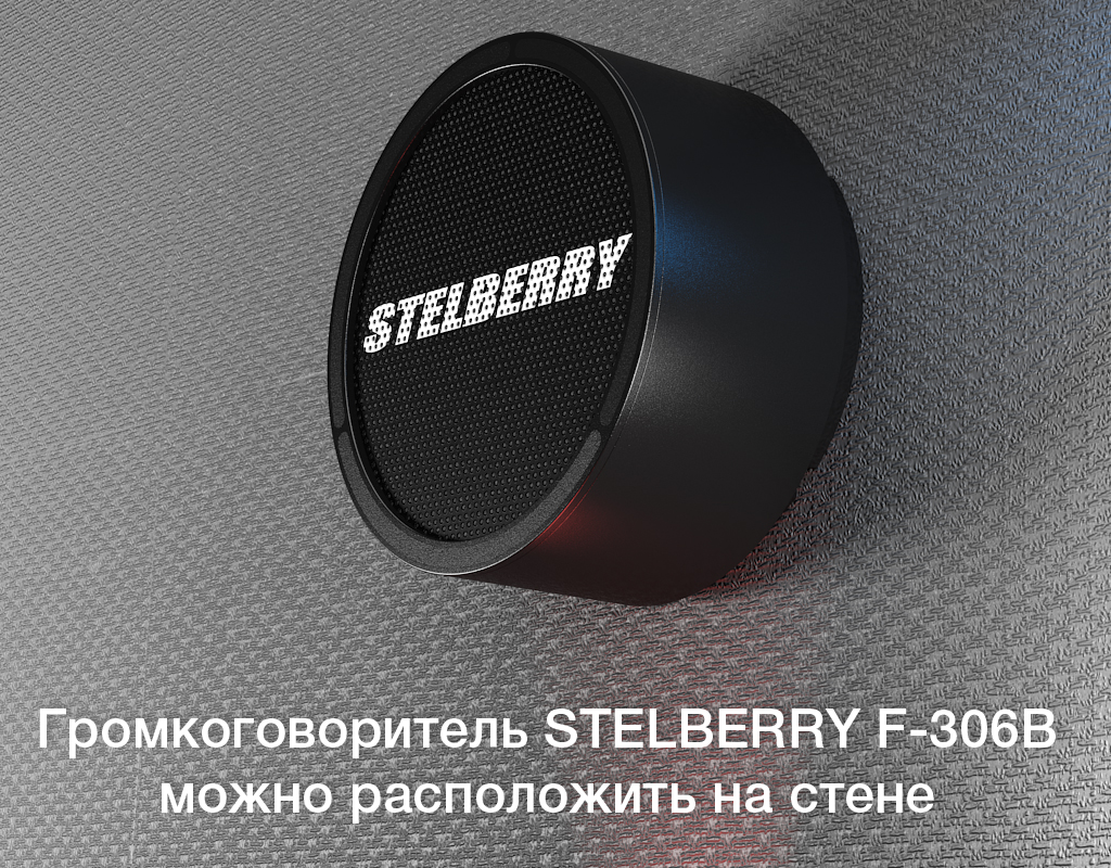 Все Потолочно-настенный громкоговоритель F-306B Stelberry видеонаблюдения в магазине Vidos Group
