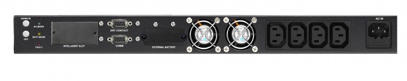GIGALINK GL-UPS-OL01-1-1/1U/6A ИБП с повышеным зарядом внешнии АКБ