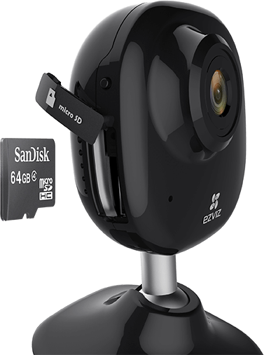 Все Ezviz Mini Plus (CS-CV200-A1-52WFR) белая IP-камера  видеонаблюдения в магазине Vidos Group