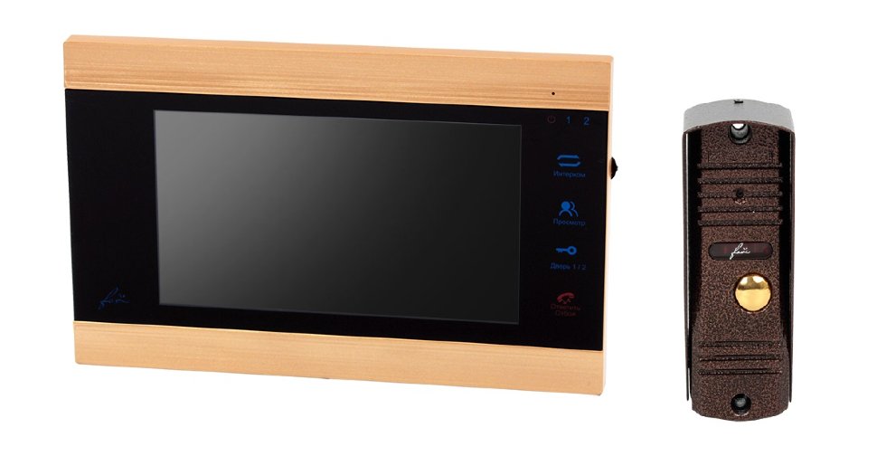 Все Fox FX-VD7S-KIT V2 (АГАТ 7G) Комплект видеодомофона видеонаблюдения в магазине Vidos Group