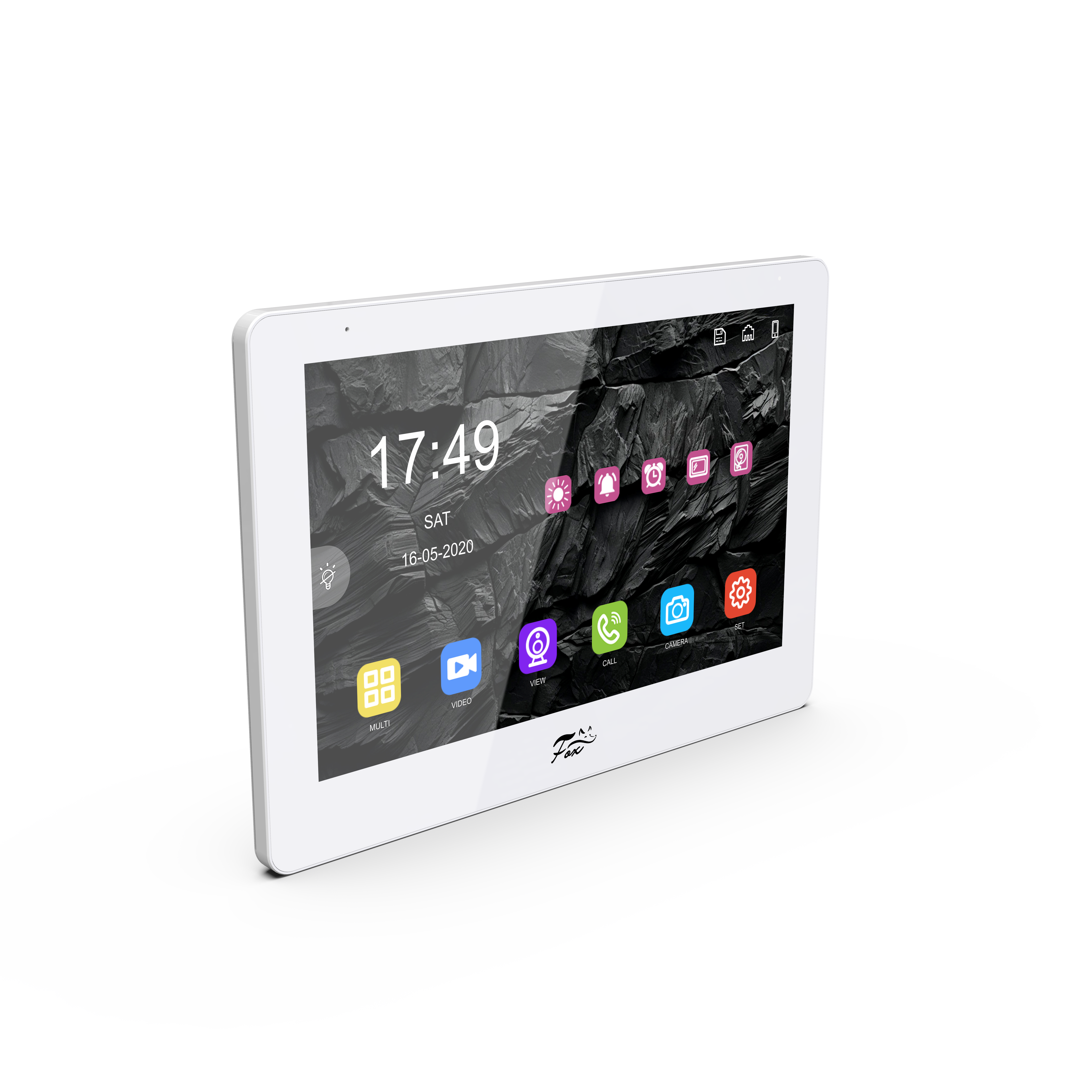 Все Fox FX-IVD800HBW (КАССИОПЕЯ 8W) гибридный MHD/IP-домофон  видеонаблюдения в магазине Vidos Group