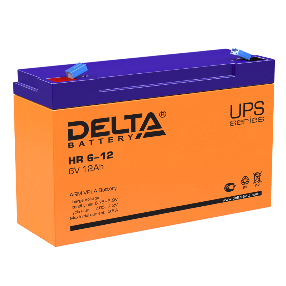 DELTA battery HR6-12