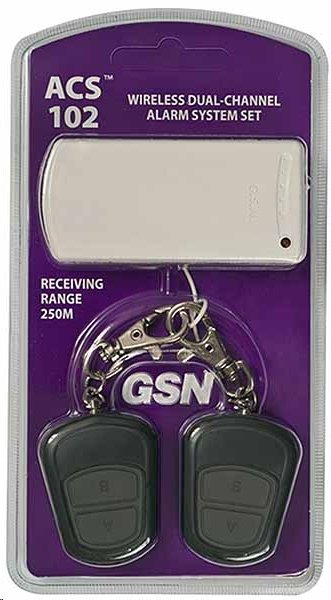 Все GSN ACS-102 Комплект тревожной сигнализации двухканальный видеонаблюдения в магазине Vidos Group