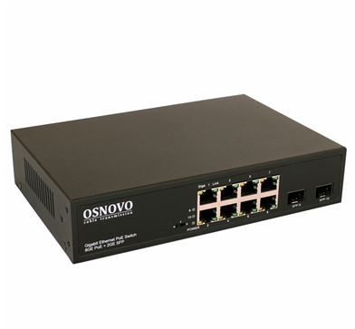 Коммутатор с PoE OSNOVO SW-80802(150W)