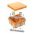 Коробка огнестойкая для о/п двухкомпонентная 60-0210-FR2.5-4 Е15-Е120 80х80х40