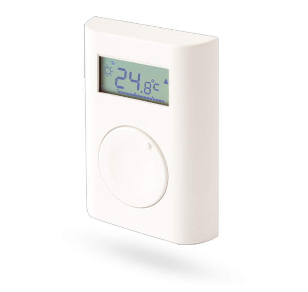 Jablotron JA-150TP Беспроводной программируемыйтермостат системы 100 с LCD дисплеем для помещений