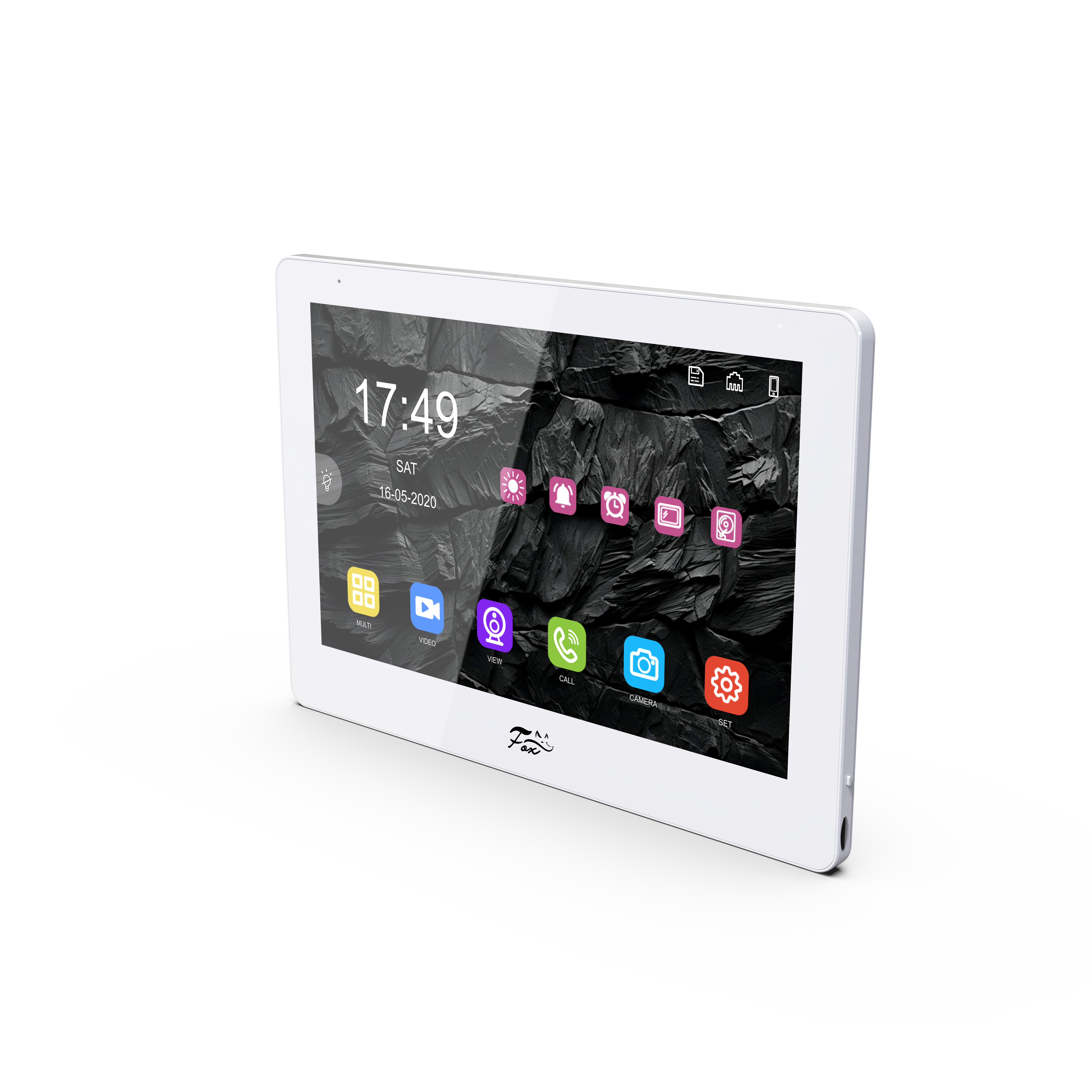 Все Fox FX-IVD800HBW (КАССИОПЕЯ 8W) гибридный MHD/IP-домофон  видеонаблюдения в магазине Vidos Group
