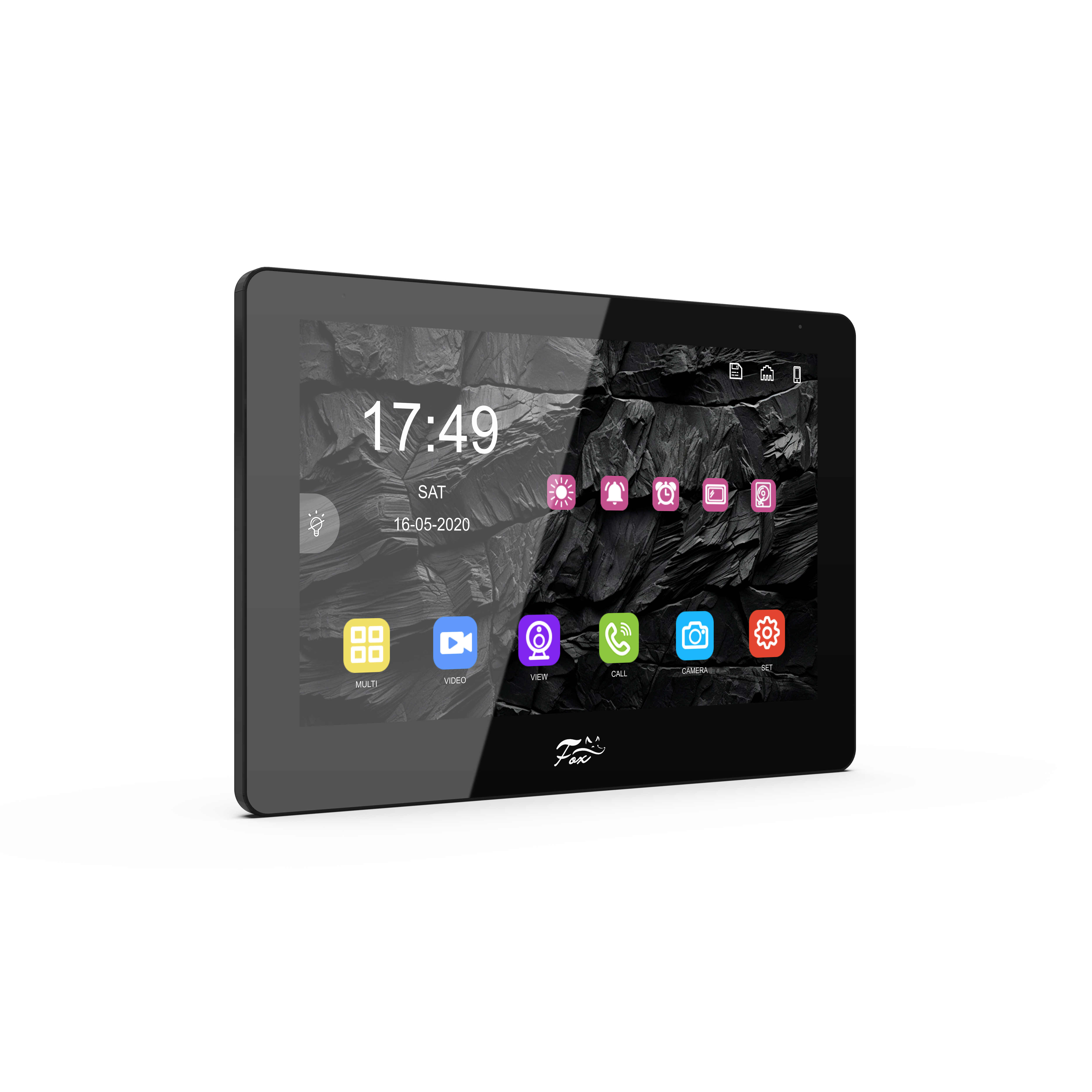 Все Fox FX-IVD800HBW (КАССИОПЕЯ 8B) гибридный MHD/IP-домофон  видеонаблюдения в магазине Vidos Group