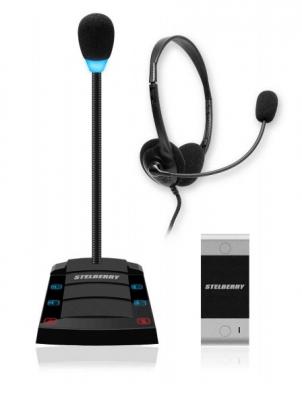 Stelberry S-402 цифровое переговорное устройство клиент-кассир