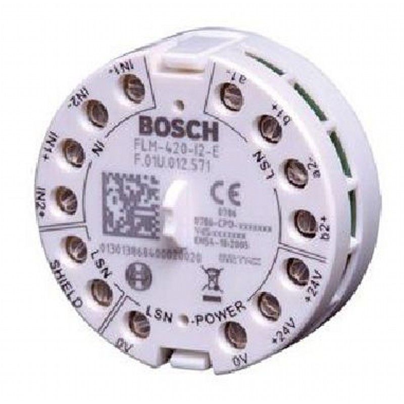 FLM-420-I2-W Адресный интерфейсный модуль на 2 входа для накладного монтажа Bosch