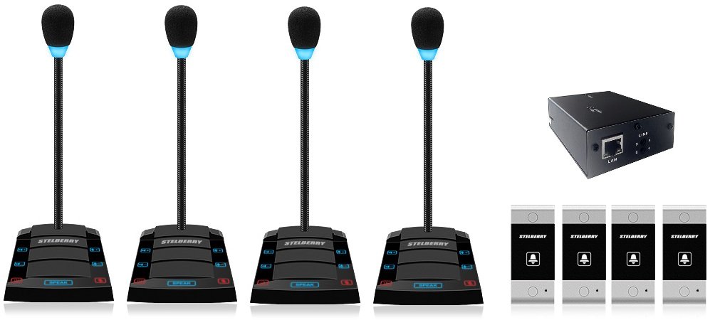 Все STELBERRY SX-420/4 переговорное устройство видеонаблюдения в магазине Vidos Group