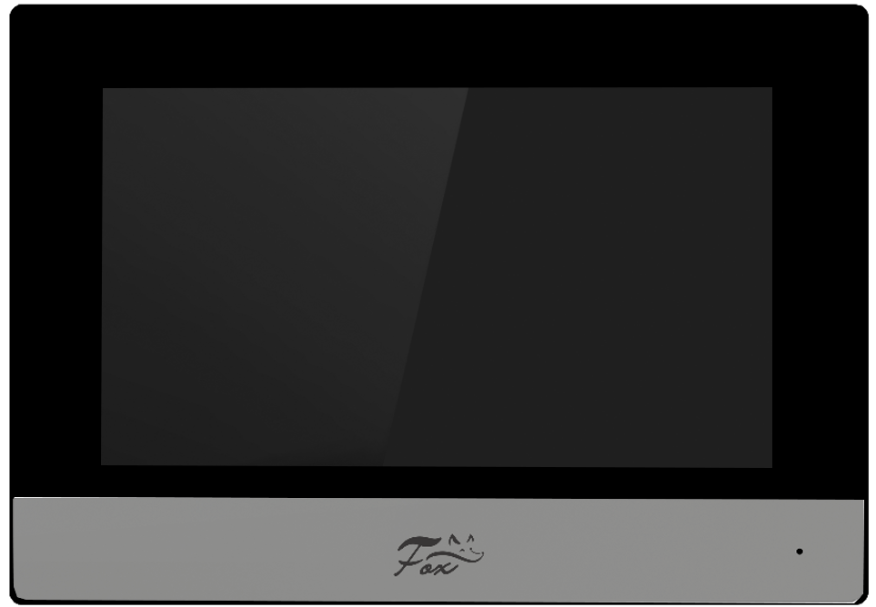 Все Fox FX-IVD70WP-KIT (черный) IP комплект видеодомофона видеонаблюдения в магазине Vidos Group