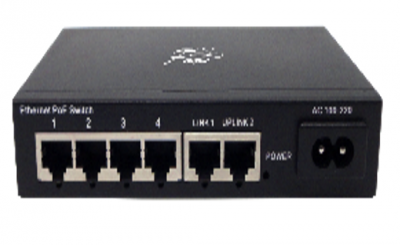 Fox FX-POE4.2 коммутатор 6 портов 10/100 Мбит/с, 4хPoE