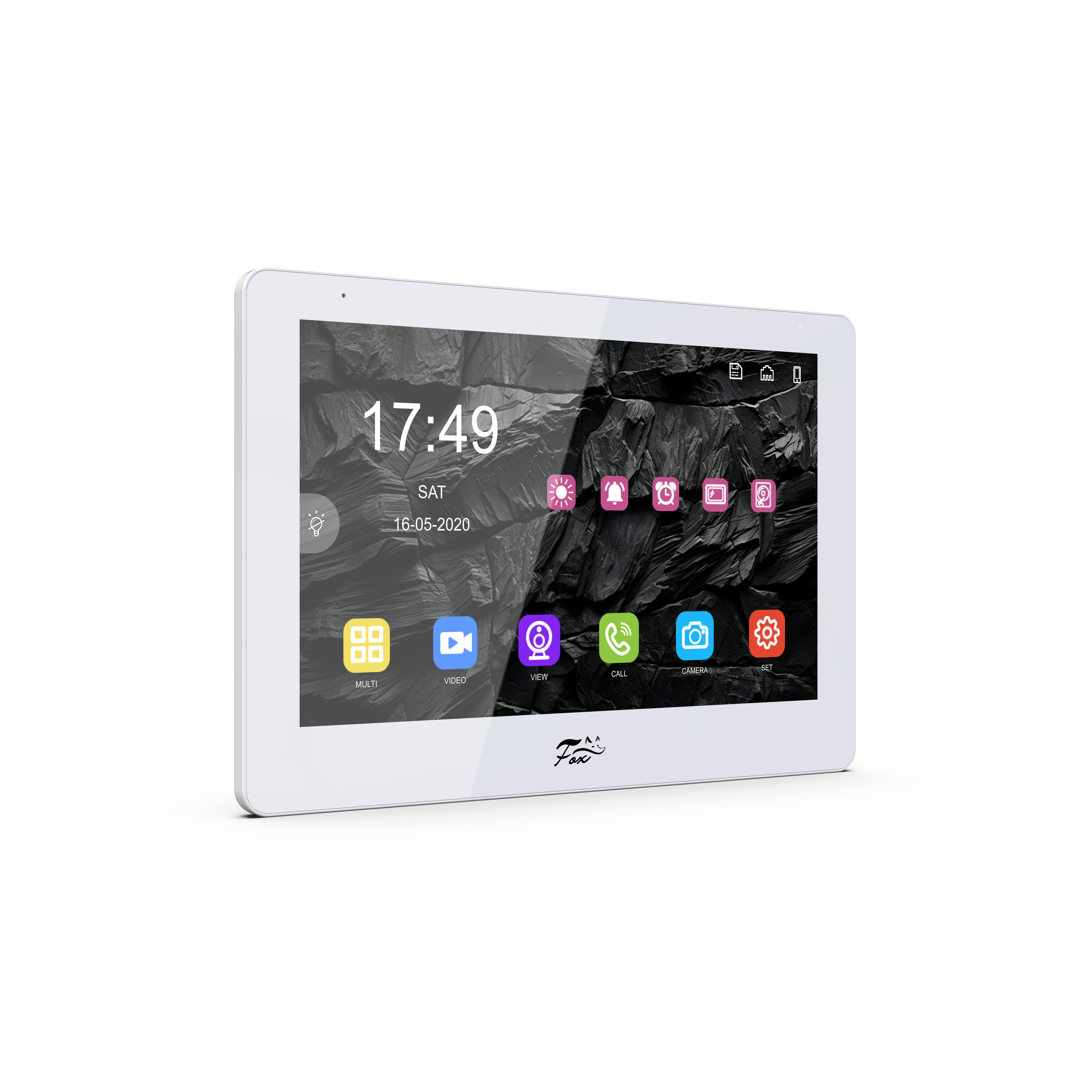 Все Fox FX-IVD800HBW (КАССИОПЕЯ 8W) гибридный MHD/IP-домофон  видеонаблюдения в магазине Vidos Group
