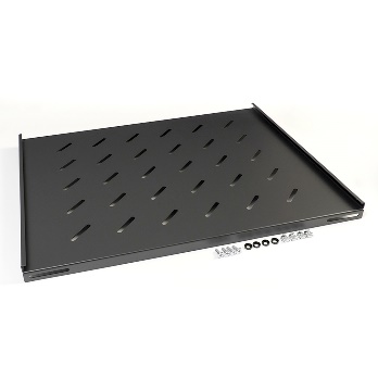 MR-TCS-PF-800-BK Полка 19" перфорированная для напольных шкафов серии TFC глубиной 600 мм, до 45кг, 