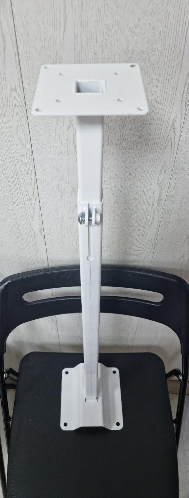Все Fox FX-60/120 STEEL кронштейн телескопический, для крепления купольных камер к потолку видеонаблюдения в магазине Vidos Group