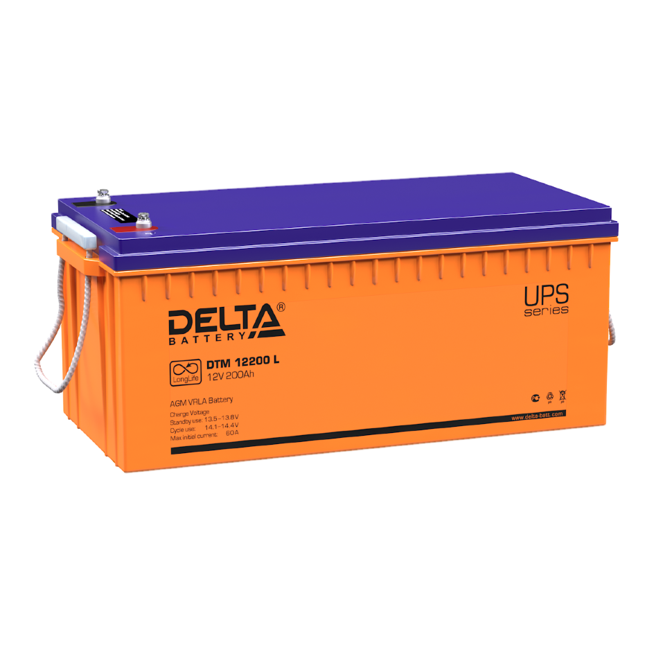 АКБ Delta DTM 12200 L Аккумулятор герметичный свинцово-кислотный
