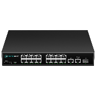 MR-SW-C1-FP16G2S1 Неуправляемый коммутатор на 16 портов PoE 2 RJ45 1 SFP