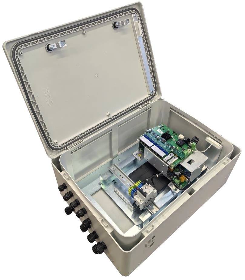 TFortis PSW+Box 8x2Pro • 8 портовый управляемый коммутатор с PoE