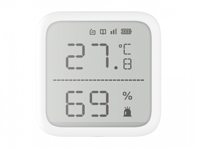 Все AX PRO Temperatue DS-PDTPH-E-WE Датчик температуры и влажности видеонаблюдения в магазине Vidos Group
