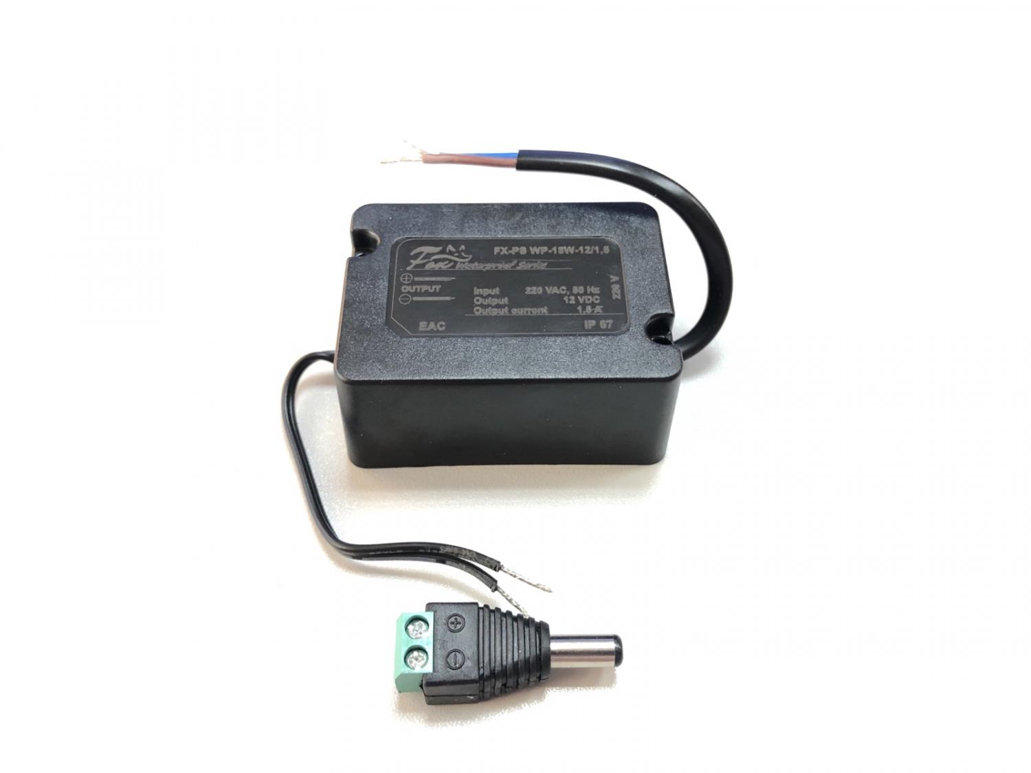 Все Fox FX-PS WP-18W-12/1.5 блок питания видеонаблюдения в магазине Vidos Group