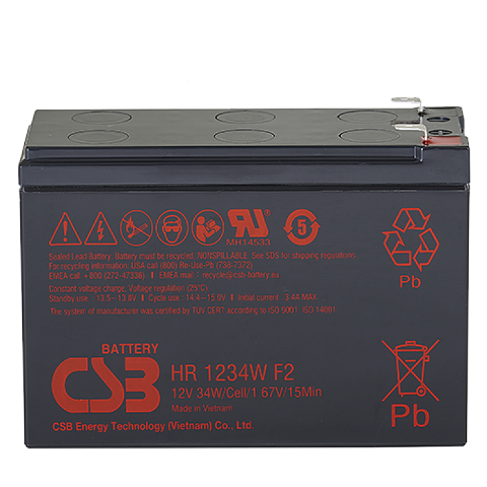 Аккумулятор HR1234W F2 CSB