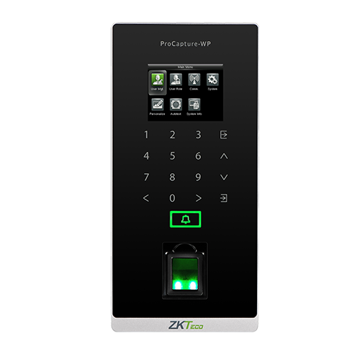 ZKTeco  биометрический терминал контроля доступа
procapture-wp