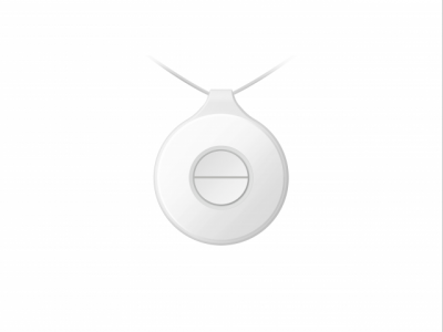AX PRO PortButton2 DS-PDEBP2-EG2-WE Кнопка тревоги носимая (2 кнопки)