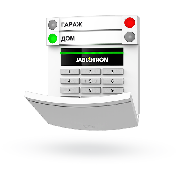 Jablotron JA-153E Беспроводной модуль доступа с RFID считывателем и клавиатурой