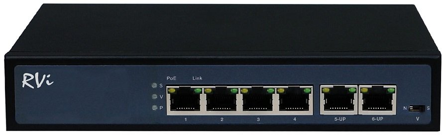 Купить rvi-1ns04f-2t сетевой коммутатор