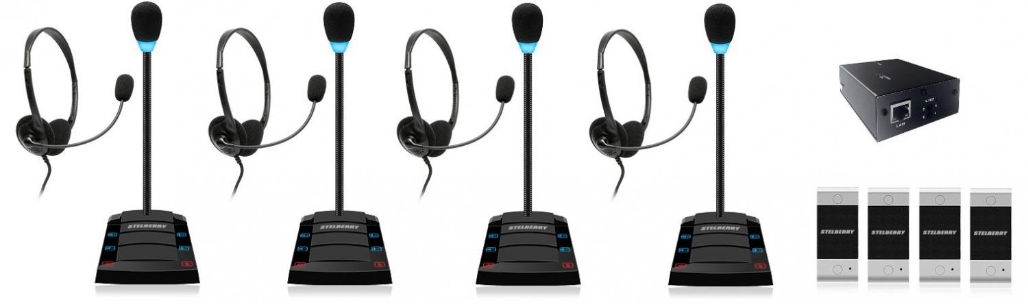 Все STELBERRY SX-402/4 переговорное устройство видеонаблюдения в магазине Vidos Group