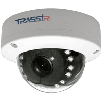Все TRASSIR TR-D3121IR1 v4 3.6 Миниатюрная купольная вандалозащищенная IP-камера видеонаблюдения в магазине Vidos Group