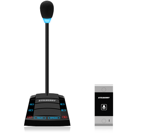 Все Stelberry S-520 цифровое переговорное устройство клиент-кассир видеонаблюдения в магазине Vidos Group