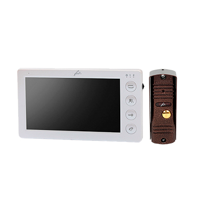 Все Fox FX-VD70N-KIT (ЯНТАРЬ 7W) комплект видеодомофона видеонаблюдения в магазине Vidos Group