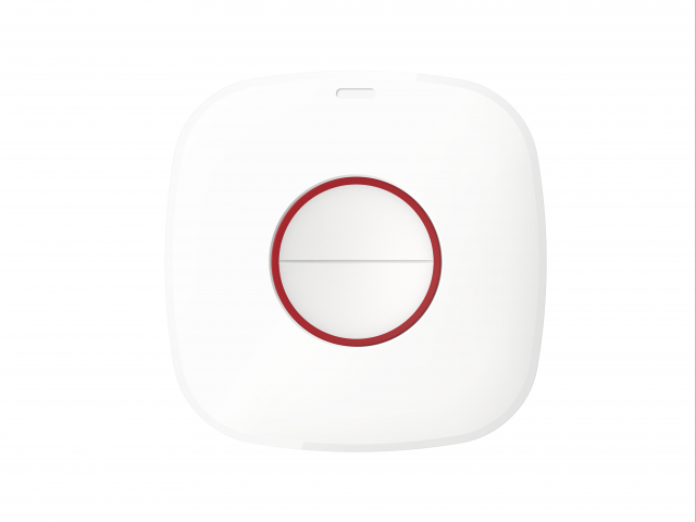 Все AX PRO Button2 DS-PDEB2-EG2-WE Тревожная кнопка (2 кнопки) видеонаблюдения в магазине Vidos Group