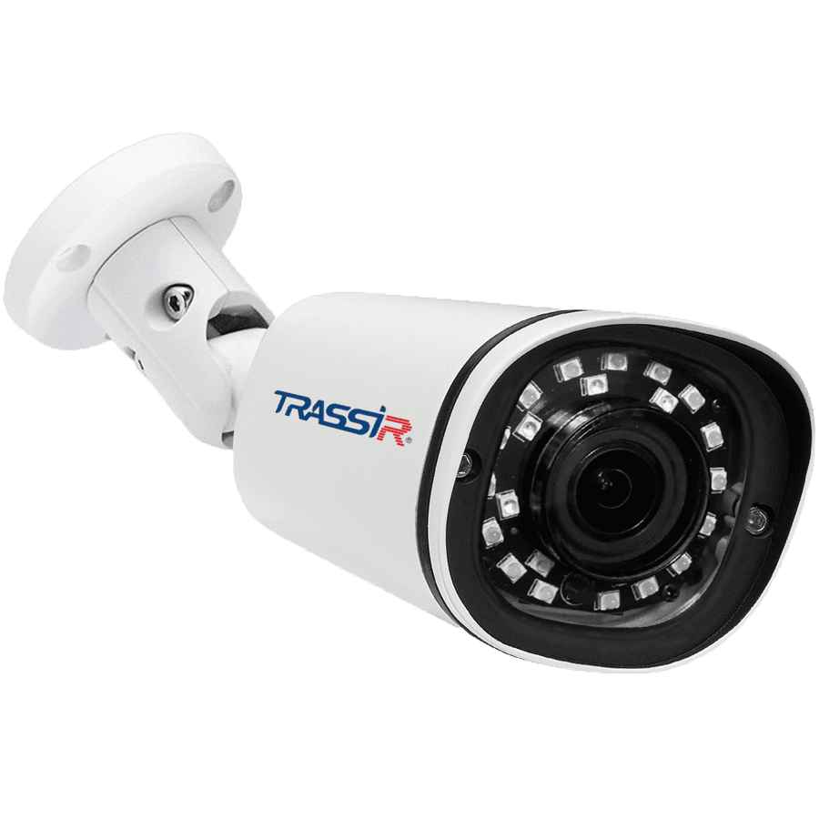 Все TRASSIR TR-D2121IR3 v4 2.8 - Компактная уличная 2Мп IP-камера с ИК-подсветкой видеонаблюдения в магазине Vidos Group