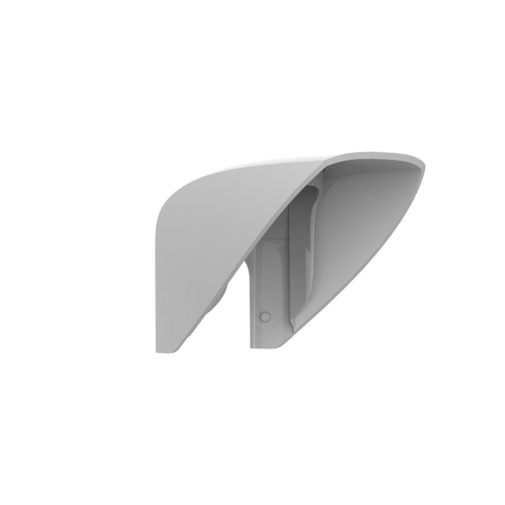Все Ajax Hood (W) козырек  для беспроводного уличного датчика движения Ajax MotionProtect Outdoor видеонаблюдения в магазине Vidos Group