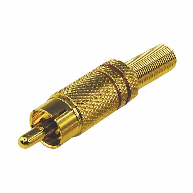 Все REXANT 14-0405-1 РАЗЪЁМ  штекер  RCA  Металл  видеонаблюдения в магазине Vidos Group