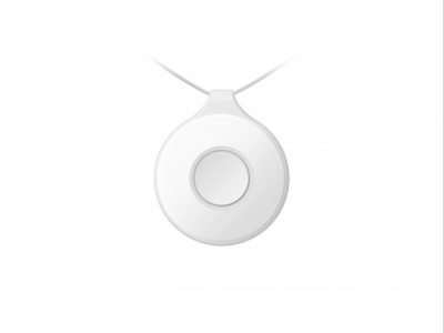 AX PRO PortButton1 DS-PDEBP1-EG2-WE Кнопка тревоги носимая