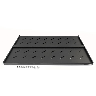 MR-TCS-PFS-1000-BK Полка 19" перфорированная для напольных шкафов серии TFC глубиной 1000 мм, усилен